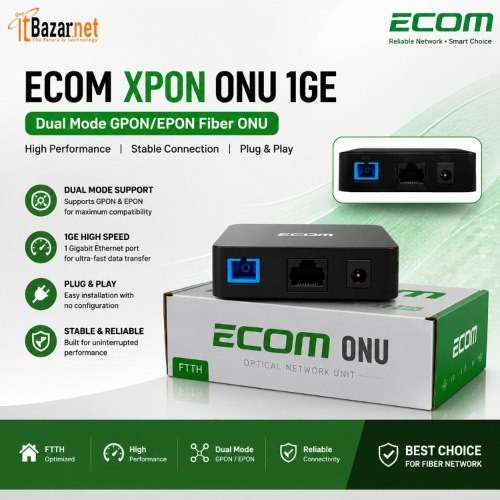 Ecom Xpon ONU 1G Dual Mode EponGpon Both Support Image