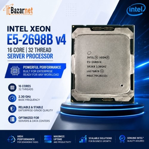 Server Processor Intel Xeon E5-2698B v4 16 Core 32 Thread 2.0GHz LGA2011-3 40MB Cache Image