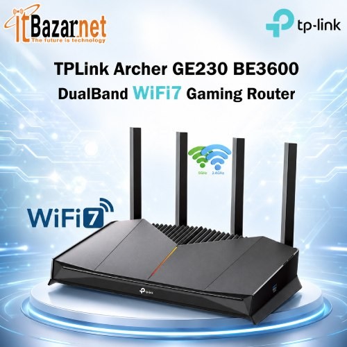 TPLink Archer GE230 BE3600 DualBand WiFi7 Gaming Router Image