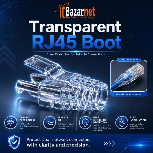 RJ45 Boot Cap Transparent