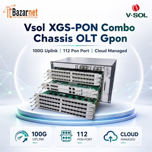 VSOL XGS PON COMBO CHASSIS OLT V5600X7