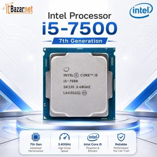 Intel Core i5 7500 7th Generation Processor Image
