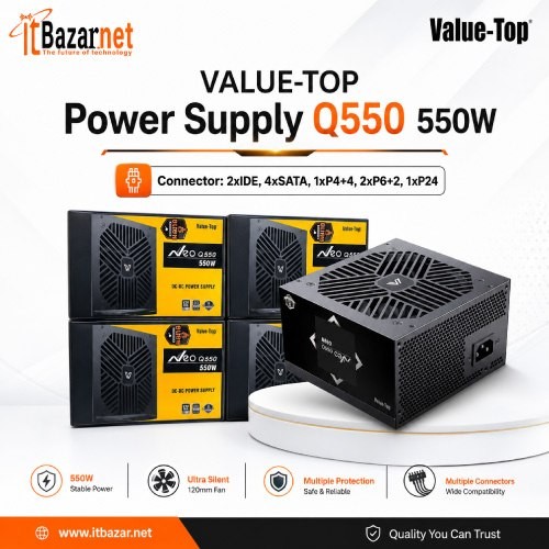 ValueTop Neo Q550 Real 550W Power Supply