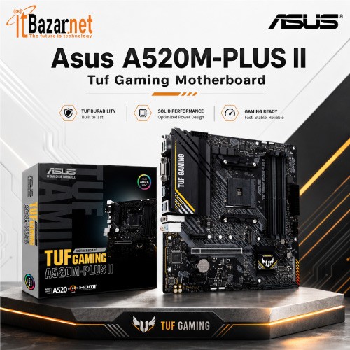 ASUS TUF GAMING A520M-PLUS II Motherboard