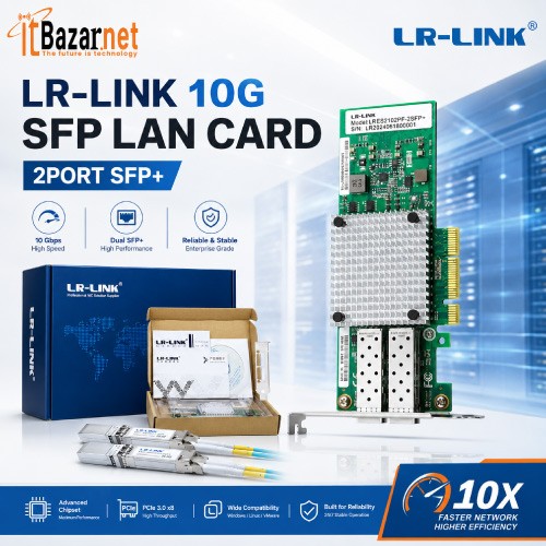 LR LINK 10G SFP LAN CARD 2PORT SFP+