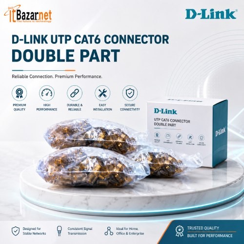DLink CAT6 RJ45 Connector Double Part Image