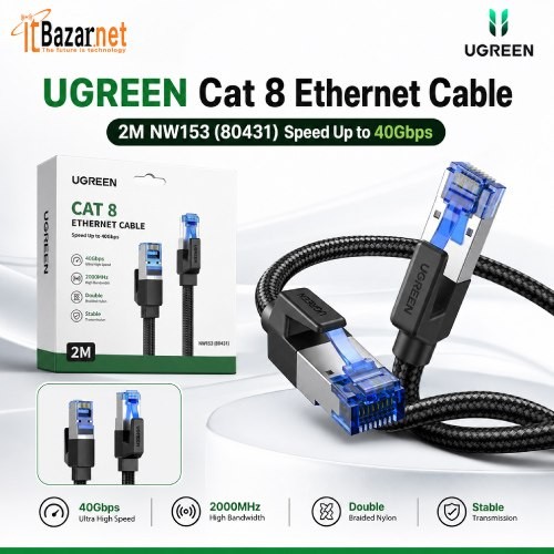 UGREEN Cat8 Ethernet Cable NW153 (80431) 2M