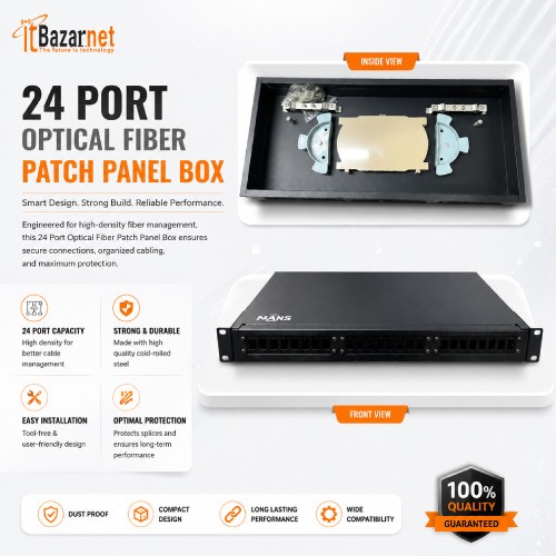 24 Port Fiber Patch Panel