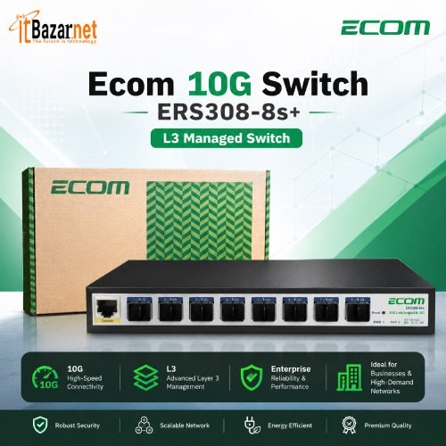 ECOM 10G Switch ERS308-8S+
