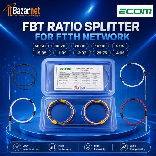 FBT Ratio Splitter (Fused Biconical Taper Ratio Splitter) Image