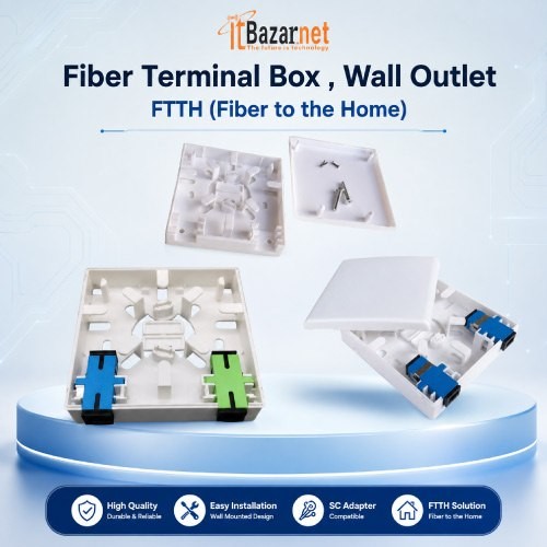Fiber Terminal Box Wall Outlet Image