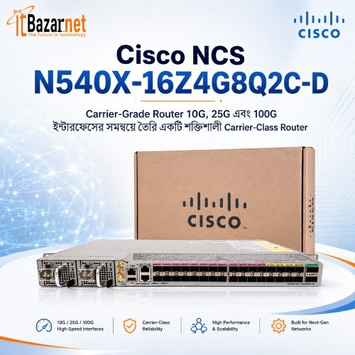 Cisco NCS N540X-16Z4G8Q2C-D Carrier-Grade Router