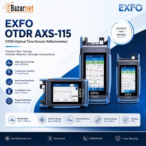 EXFO OTDR AXS-115 OTDR (Optical Time Domain Reflectometer)