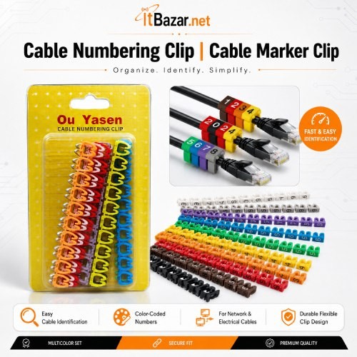Cable Numbering Clip