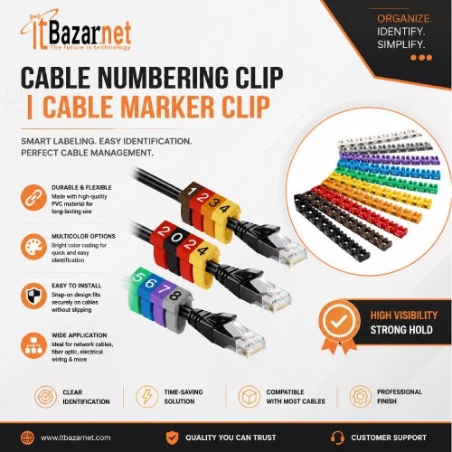 Cable Numbering Clip Image