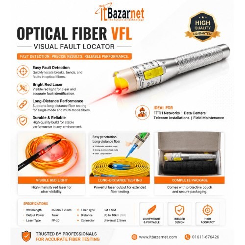 Optical Fiber VFL SS (Visual Fault Locator) Image