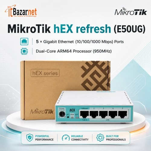 MikroTik hEX refresh (E50UG)