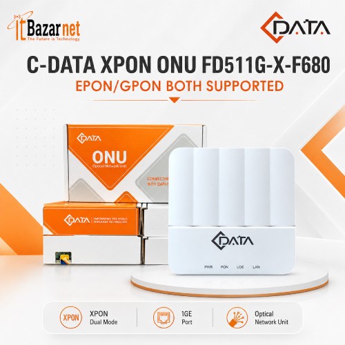 CDATA XPON ONU FD511G-X-F680 EPON/GPON BOTH SUPPORTED Image