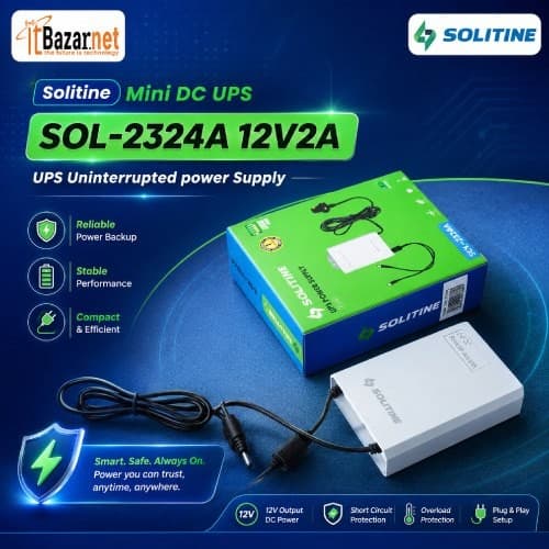 Solitine Mini DC UPS SOL-2324A 3600mAh Image