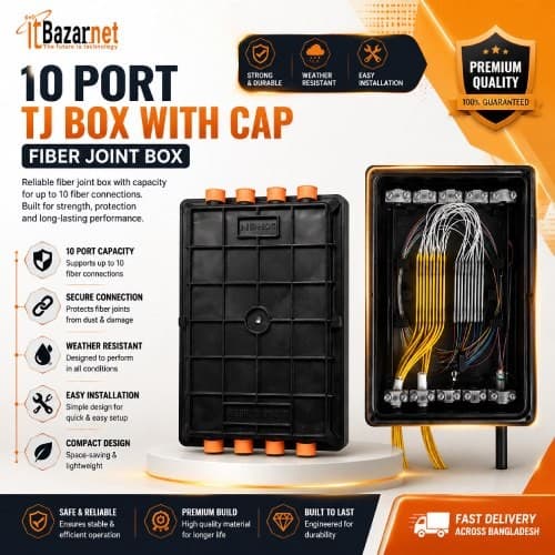 TJ Box 10 Port with Cap Optical Fiber Joint Box Image