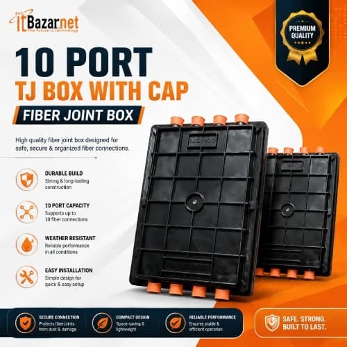 TJ Box 10 Port with Cap Optical Fiber Joint Box Image
