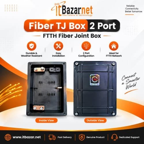 2Port Fiber TJ Box FTTH Fiber Joint Box Image
