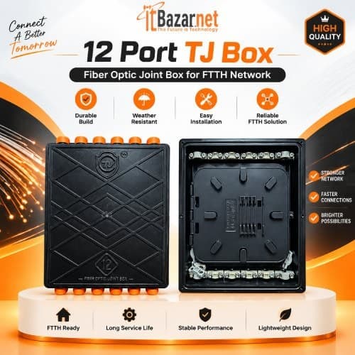 12Port TJ Box Fiber Optic Joint Box for FTTH Network Image