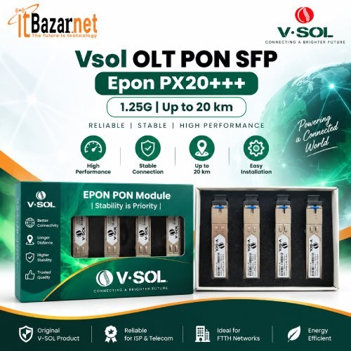 VSOL OLT PON SFP Epon PX20++++ Optical FTTH Fiber Module Image
