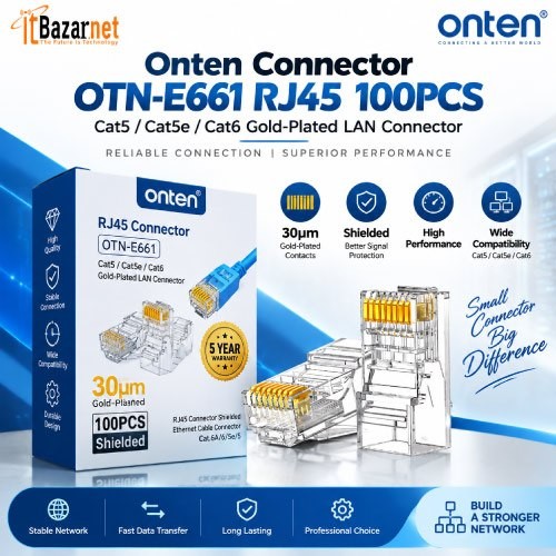 ONTEN Rj45 Connector OTN-E661 RJ45 Connector Cat6,Cat5e