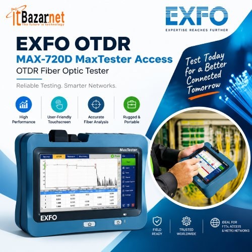 EXFO OTDR MAX-720D MaxTester Fiber Optic Tester