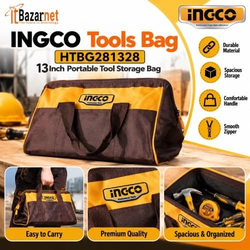 Tools Bag Carrying Bag INGCO HTBG281328 13 Inch Image