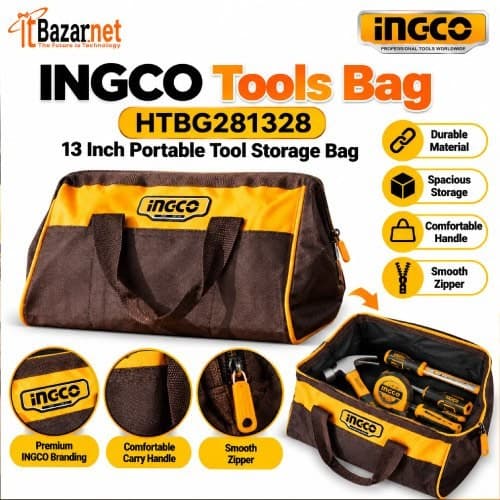 Tools Bag Carrying Bag INGCO HTBG281328 13 Inch Image
