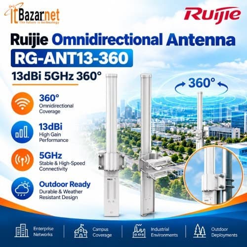 Ruijie  Omnidirectional Antenna RG-ANT13-360 13dBi 5GHz 360° Image