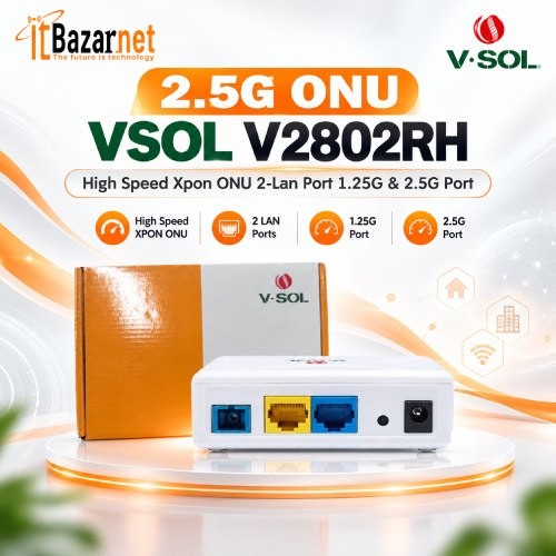 2.5G ONU VSOL V2802RH High Speed Xpon ONU