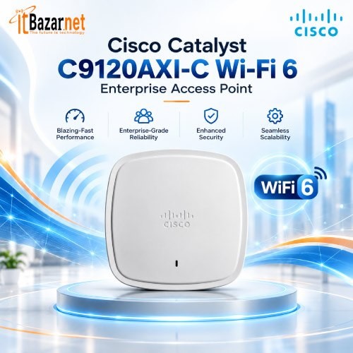 Cisco Ap C9120AXI-C Catalyst WiFi6 Dual Band Indoor Access Point Image