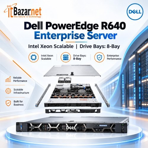 Dell Server PowerEdge R640 Enterprise Intel Xeon Scalable Image