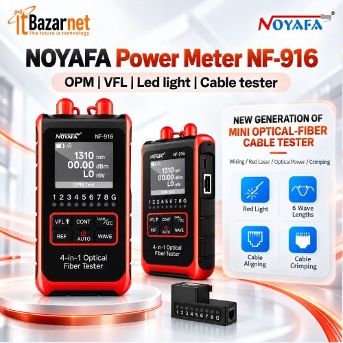 NOYAFA Power Meter NF-916 OPM,VFL,CABLE TESTER Image