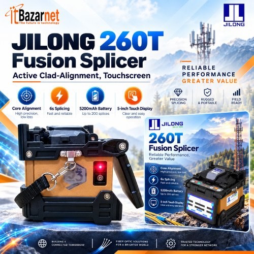 JILONG Splicer 260T Active Clad Alignment Image