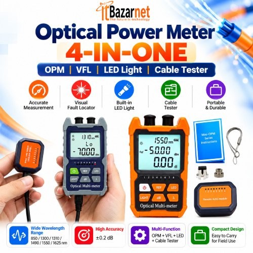 Mini Optical Power Meter with VFL & Cable Tester Image