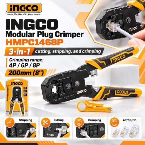 INGCO Crimping Tools HMPC1468P Image