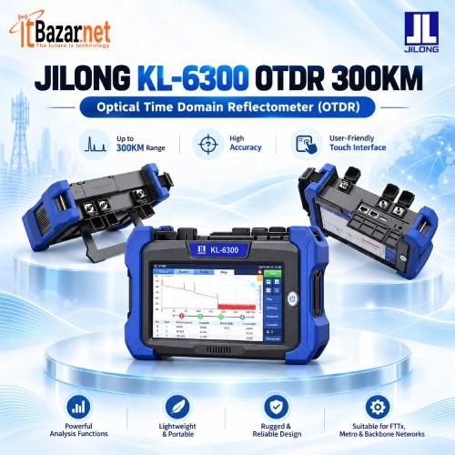 JILONG OTDR KL6300 300KM Optical Meter