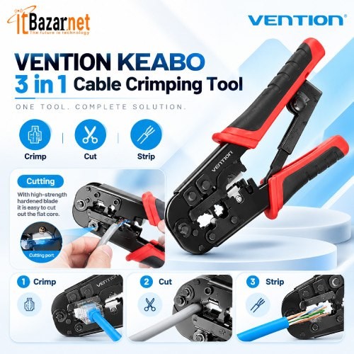 VENTION Crimping Tool KEAB0 3in1 Image