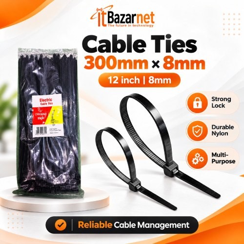 Cable Tie 8X300MM 12inch Nylon Image