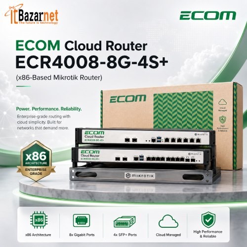 ECOM Cloud Router ECR4008-8G-4S+ Image
