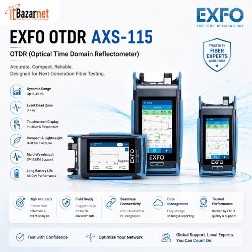 EXFO OTDR AXS-115 OTDR (Optical Time Domain Reflectometer) Image