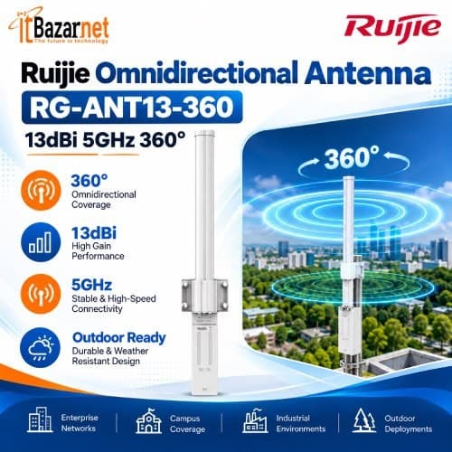 Ruijie Omnidirectional Antenna RG-ANT13-360 13dBi 5GHz 360° Image