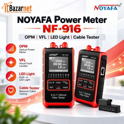 NOYAFA Power Meter NF-916 OPM,VFL,CABLE TESTER Image