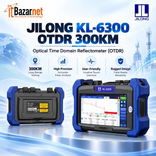 JILONG OTDR KL6300 300KM Optical Meter Image